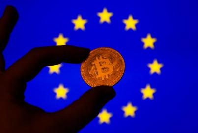 Representation of the Bitcoin cryptocurrency
